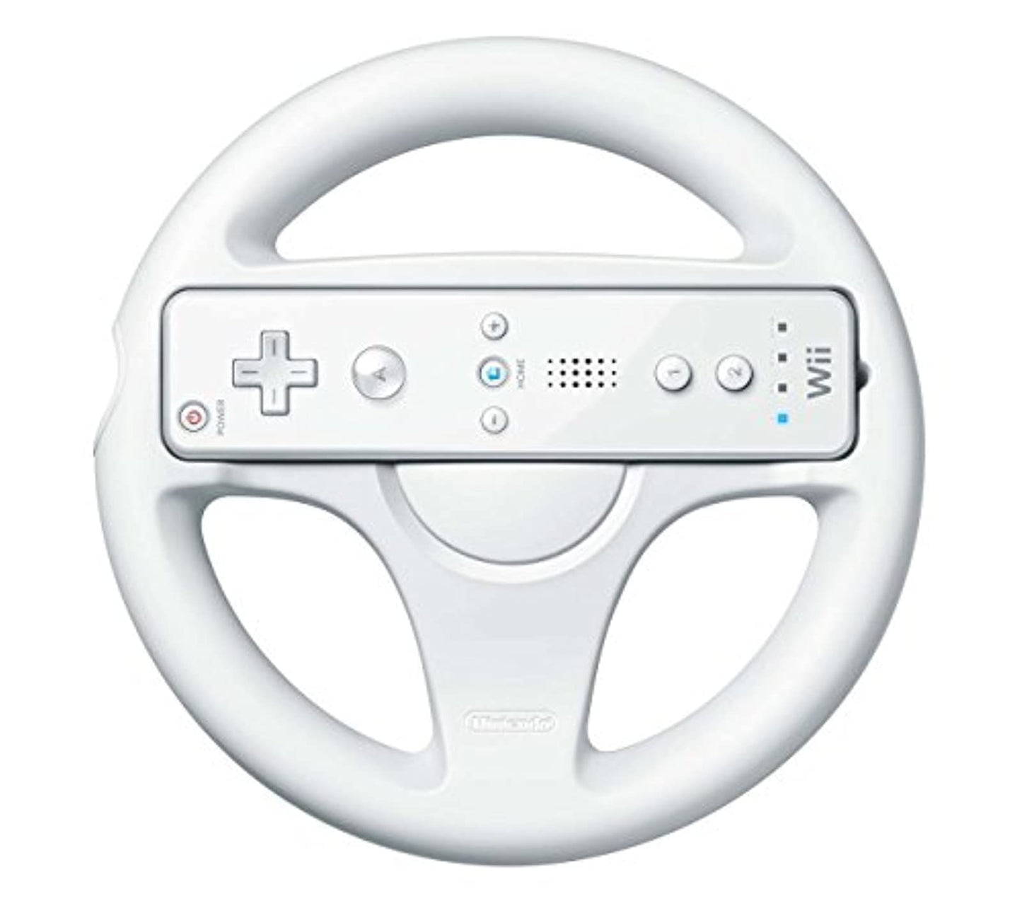 White Nintendo Wii Wheel